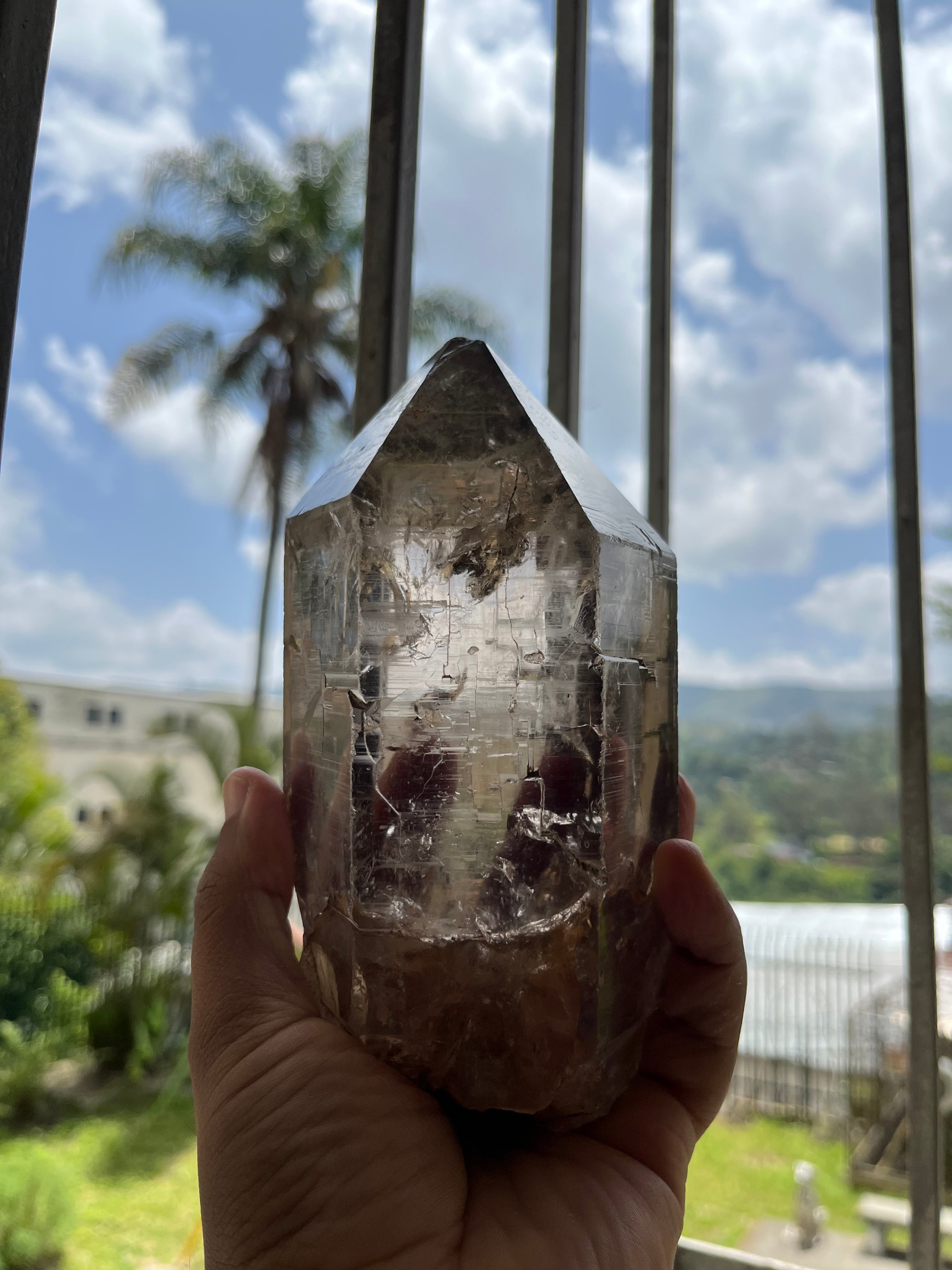 Cuarzo ahumado maestro