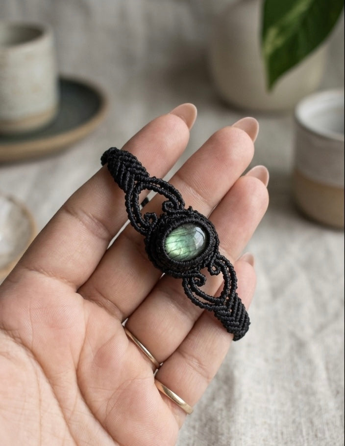 Pulsera de labradorita