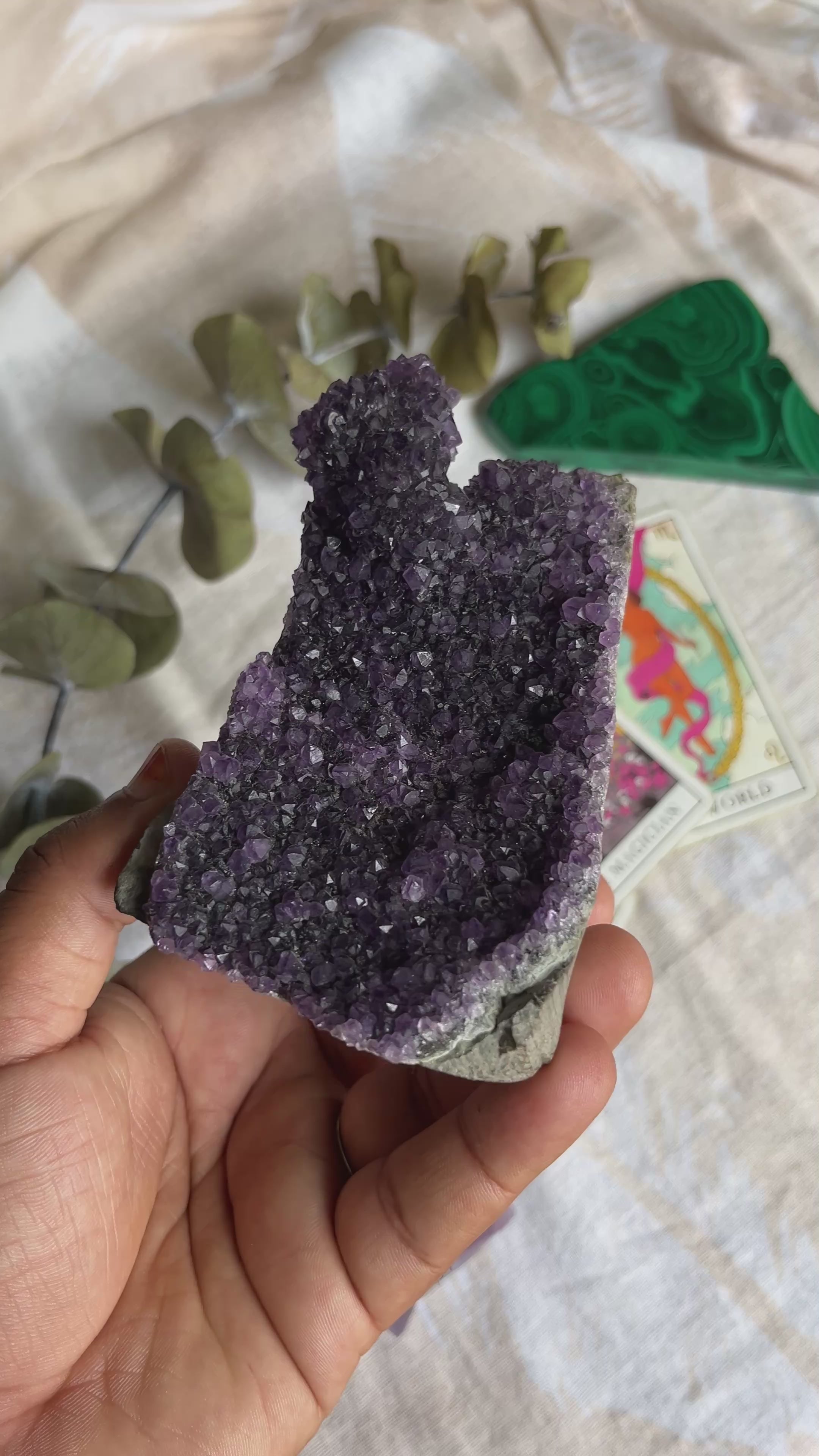 Geoda de amatista uruguaya